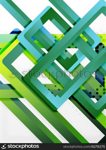 Rectangle tube elements, vector background. Rectangle tube elements, vector 3d background