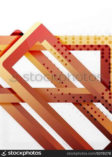Rectangle tube elements, vector background. Rectangle tube elements, vector 3d background