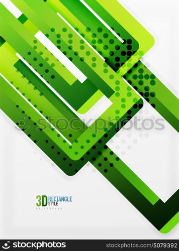 Rectangle tube elements, vector background. Rectangle tube elements, vector 3d background