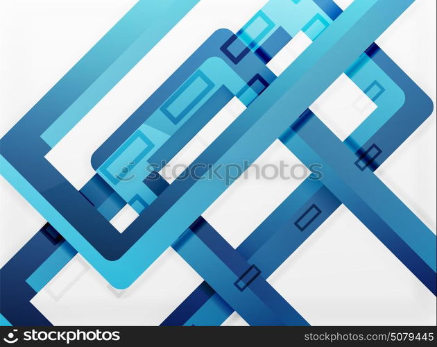Rectangle tube elements, vector background. Rectangle tube elements, vector 3d background