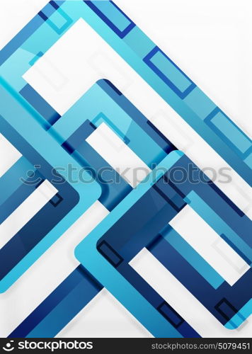 Rectangle tube elements, vector background. Rectangle tube elements, vector 3d background