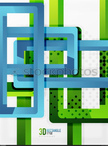 Rectangle tube elements, vector background. Rectangle tube elements, vector 3d background