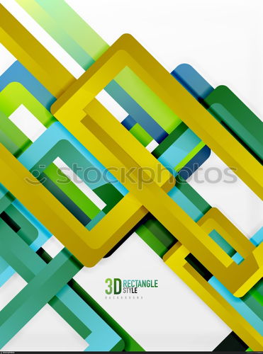 Rectangle tube elements, vector background. Rectangle tube elements, vector 3d background
