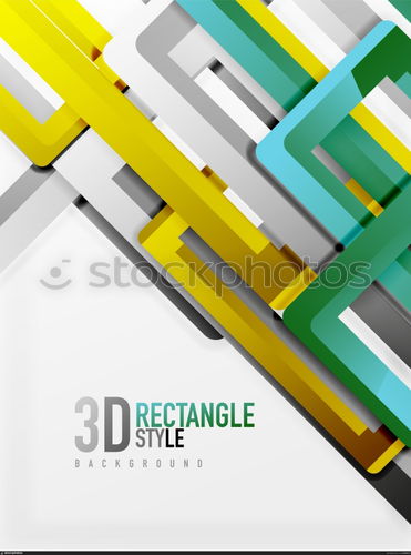 Rectangle tube elements, vector background. Rectangle tube elements, vector 3d background