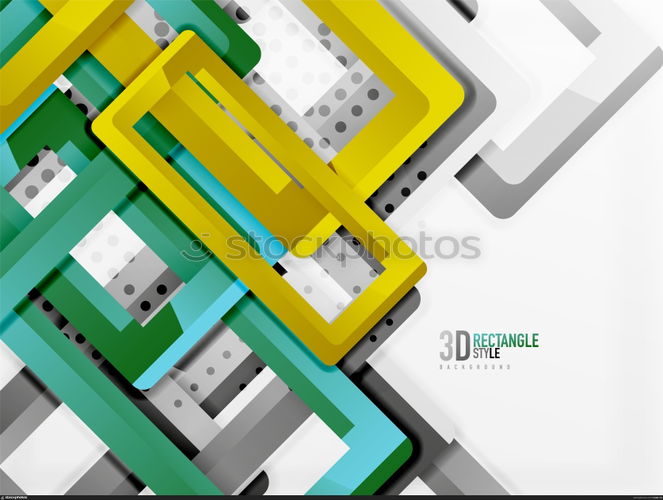 Rectangle tube elements, vector background. Rectangle tube elements, vector 3d background