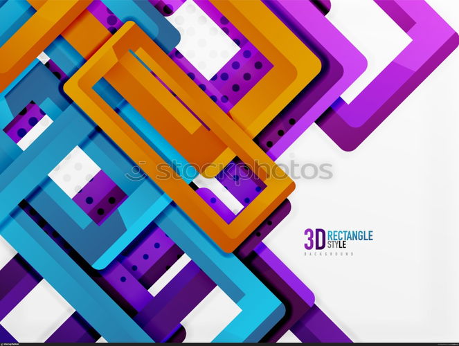 Rectangle tube elements, vector background. Rectangle tube elements, vector 3d background