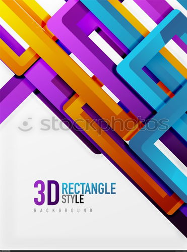 Rectangle tube elements, vector background. Rectangle tube elements, vector 3d background