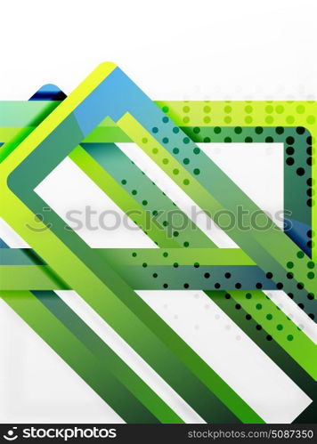 Rectangle tube elements, vector background. Rectangle tube elements, vector 3d background