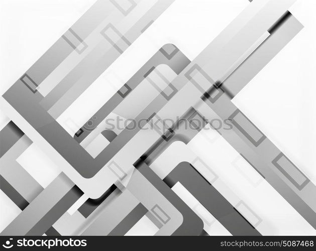 Rectangle tube elements, vector background. Rectangle tube elements, vector 3d background