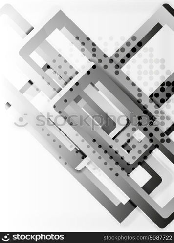 Rectangle tube elements, vector background. Rectangle tube elements, vector 3d background