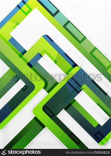 Rectangle tube elements, vector background. Rectangle tube elements, vector 3d background