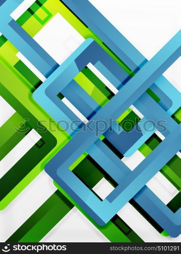 Rectangle tube elements, vector background. Rectangle tube elements, vector 3d background