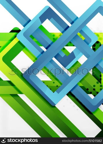 Rectangle tube elements, vector background. Rectangle tube elements, vector 3d background