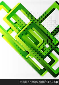Rectangle tube elements, vector background. Rectangle tube elements, vector 3d background