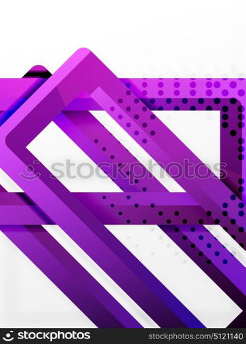 Rectangle tube elements, vector background. Rectangle tube elements, vector 3d background