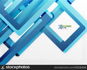 Rectangle tube elements, vector background. Rectangle tube elements, vector 3d background