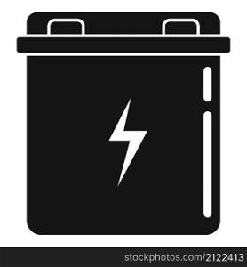 Recycle battery icon simple vector. Full energy. Life charger. Recycle battery icon simple vector. Full energy