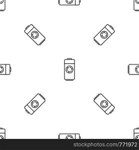 Recycle battery pattern seamless vector repeat geometric for any web design. Recycle battery pattern seamless vector