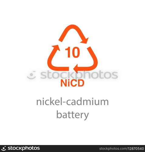 recycle code icon vector template