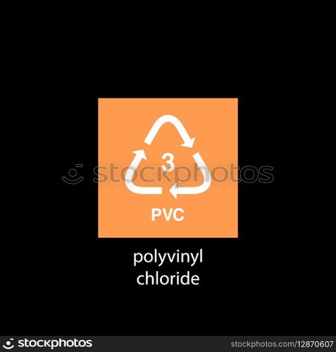 recycle code icon vector template