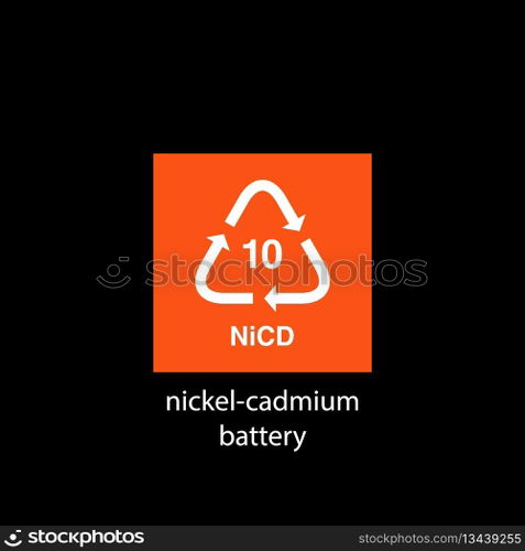 recycle code icon vector template