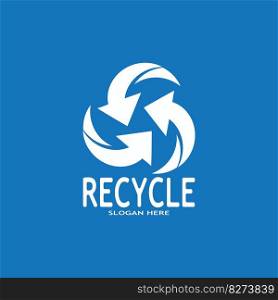 Recycle Icon - Recycling Symbol Reuse Vector Graphics Logo