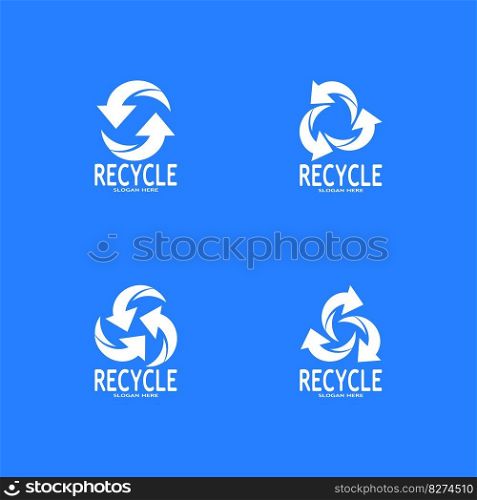 Recycle Icon - Recycling Symbol Reuse Vector Graphics Logo