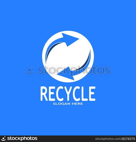 Recycle Icon - Recycling Symbol Reuse Vector Graphics Logo