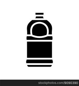 recycle juice plastic bottle glyph icon vector. recycle juice plastic bottle sign. isolated symbol illustration. recycle juice plastic bottle glyph icon vector illustration
