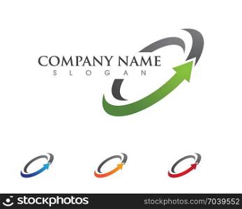 Recycle logo template. Recycle logo template vector illustration