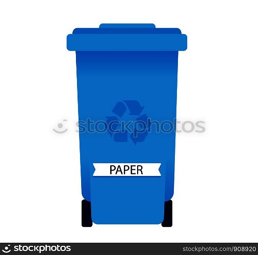 Recycle Paper Bin Icon