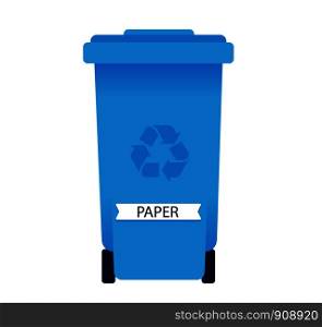Recycle Paper Bin Icon