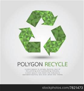 Recycle Symbol , eps10 vector format