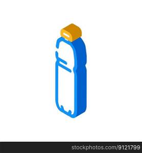 recycle water plastic bottle isometric icon vector. recycle water plastic bottle sign. isolated symbol illustration. recycle water plastic bottle isometric icon vector illustration