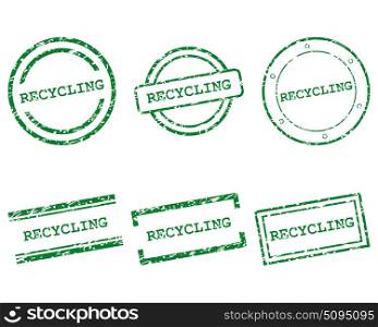 Recycling stamps