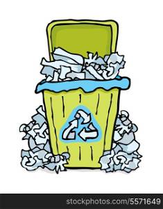 Recycling trash / Paper bin