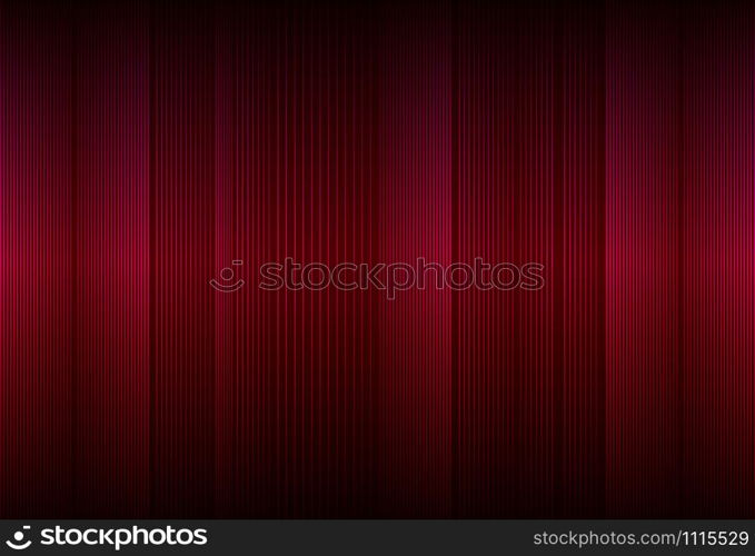 Red abstract background with strips for your creativity