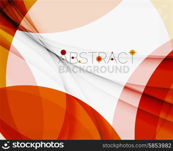 Red abstract shapes background for your message. Vector. Red abstract shapes background for your message