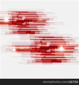 Red abstract straight lines background, stock vector