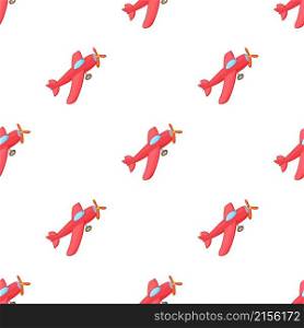 Red aircraft pattern seamless background texture repeat wallpaper geometric vector. Red aircraft pattern seamless vector