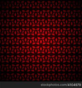 red and black interlinked seamless repeat background pattern