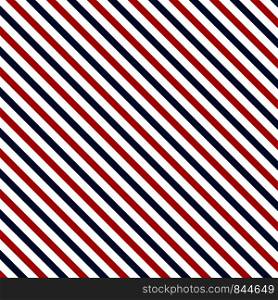 Red and blue diagonal lines seamless pattern abstract. Barbershop vintage texture. EPS 10. Red and blue diagonal lines seamless pattern abstract. Barbershop vintage texture.