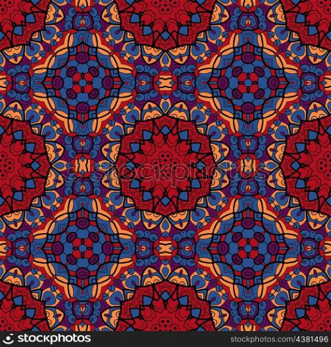 Red and blue really cool abstract seamless texture full of bright color