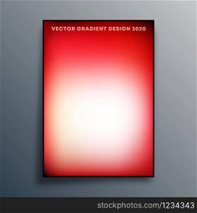Red and white gradient texture background design for poster, wallpaper, flyer, brochure cover, typography or other printing products. Vector illustration.. Red and white gradient texture background design for poster, wallpaper, flyer, brochure cover, typography or other printing products. Vector illustration