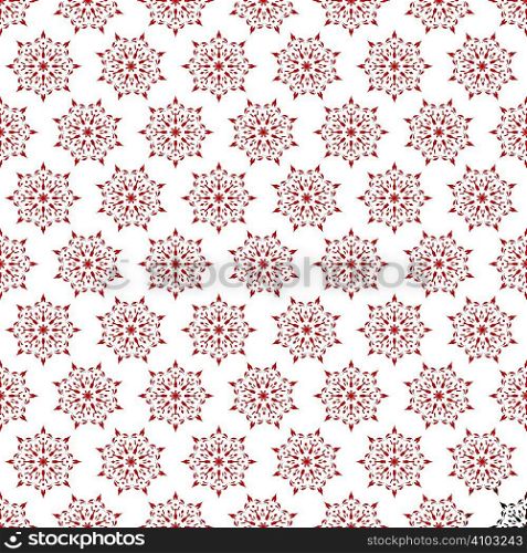 red and white seamless repeat design with star shape