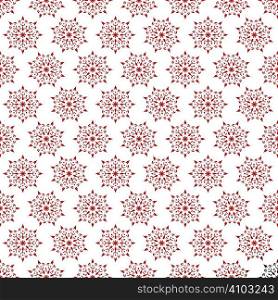 red and white seamless repeat design with star shape