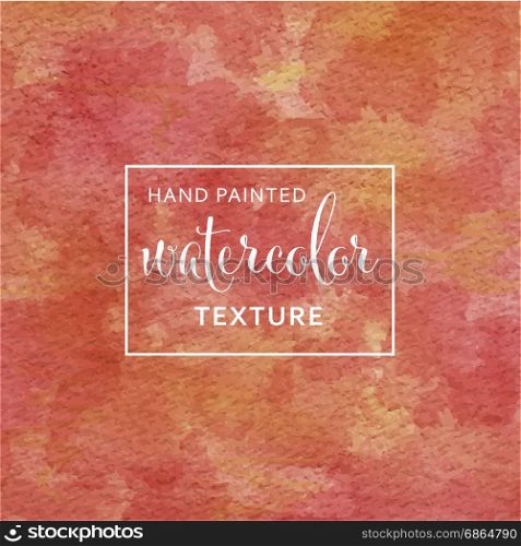 red and yellow pastel watercolor on tissue paper pattern. Vector