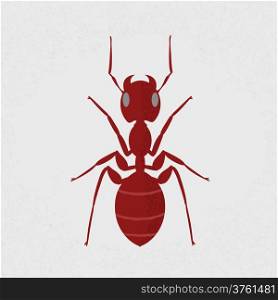 Red ant , eps10 vector format