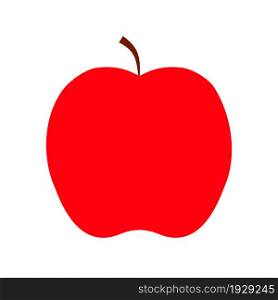 Red apple icon. Without leaf. Fruit background. Natural food. Cartoon style. Hand drawn. Vector illustration. Stock image. EPS 10.. Red apple icon. Without leaf. Fruit background. Natural food. Cartoon style. Hand drawn. Vector illustration. Stock image.