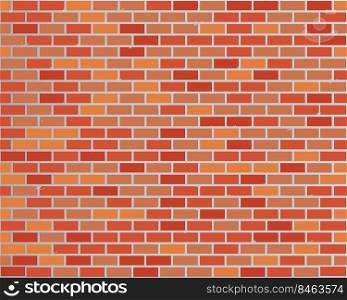 Red brick wall seamless, texture pattern for continuous replicate